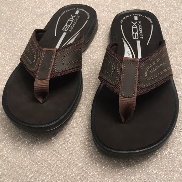 rockport xcs flip flops